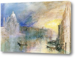   Картина Венеция, Большой канал с Санта-Мария-делла-Салюте
