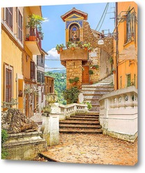   Постер Итальянский городок