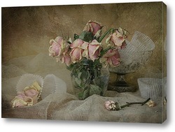   Постер Уснувшие розы (гербарий)