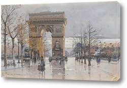   Постер Париж.Триумфальная арка