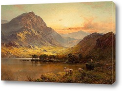   Картина На Севере Уэльс, приблизительно 1895