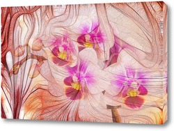  Постер Прекрасная Орхидея