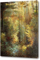   Постер Тени в лесу