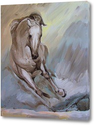   Постер Скачущий конь