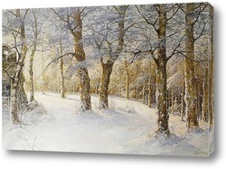   Картина Зимний Лес