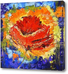   Картина Огненный цветок
