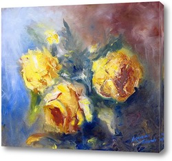   Картина Желтые розы