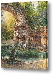   Картина Римские руины в Шенбрунне