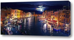   Постер Ночная Венеция