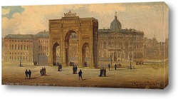   Картина Триумфальная арка в 1874