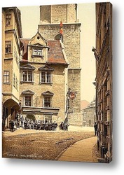   Постер Тюрингия, Германия.1890-1900 гг