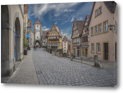   Постер Стариный город в Баварии