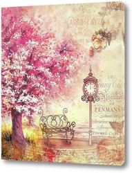   Постер Вишневый сад