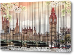   Постер Лондонский пейзаж