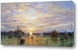   Картина Лагуна в Венеции