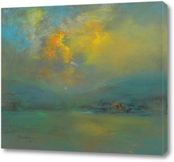   Картина Закат на горах