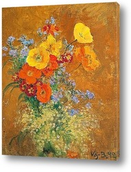   Картина Натюрморт с цветами, 1942