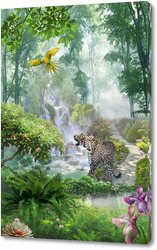   Постер Леопард 24327