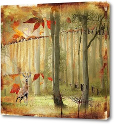   Постер Сказочный лес