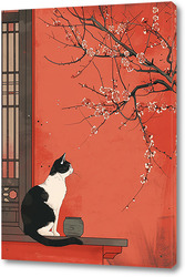   Постер Китайский кот