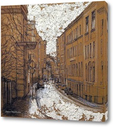   Постер Мерзляковский переулок