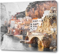   Постер Средиземноморский пейзаж