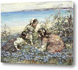   Картина Собирая цветы