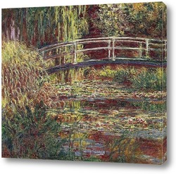   Картина Японский мост (Водный пруд с лилиями)
