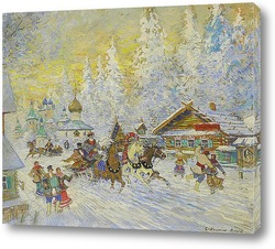   Картина Радости зимы