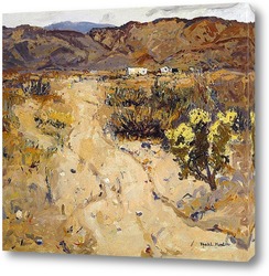   Картина На пустынной дороге