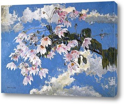   Картина Под цветущим деревом