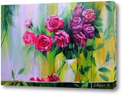   Картина Букет роз для любимой