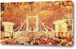   Постер Альберт мост. Лондон