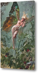  Картина Женщина-Бабочка