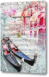   Постер Музыка Венеции