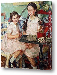   Картина Генриетта и Женевьева Ноуффлард