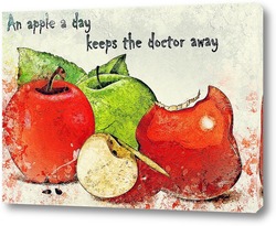   Картина A apple a day