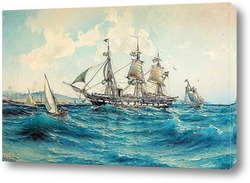  Картина Ванадис в Средиземном море с Северной Африки