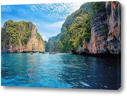   Постер Скалисты берег Таиланда