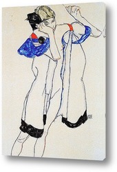   Постер Женщина в халате - 1913