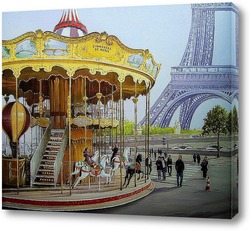  Картина Парижская карусель
