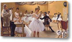   Картина Балетная школа