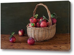   Постер Красные яблоки