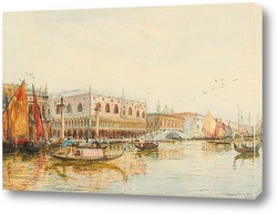  Постер Большой канал, Венеция , 1879