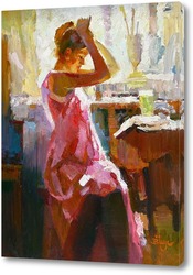   Картина Девушка в розовом