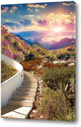   Постер Рассвет в горах