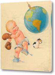   Постер Мировой бокс