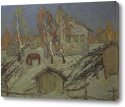   Картина Пентюх В.В. В деревне. 65 на 75