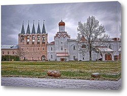   Постер Тихвинский монастырь. Вид изнутри.