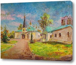   Картина Круглова Светлана. "Подольск. Церковь Воскресения Христова"